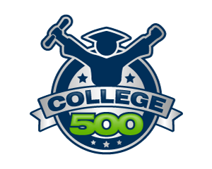 College 500 logo